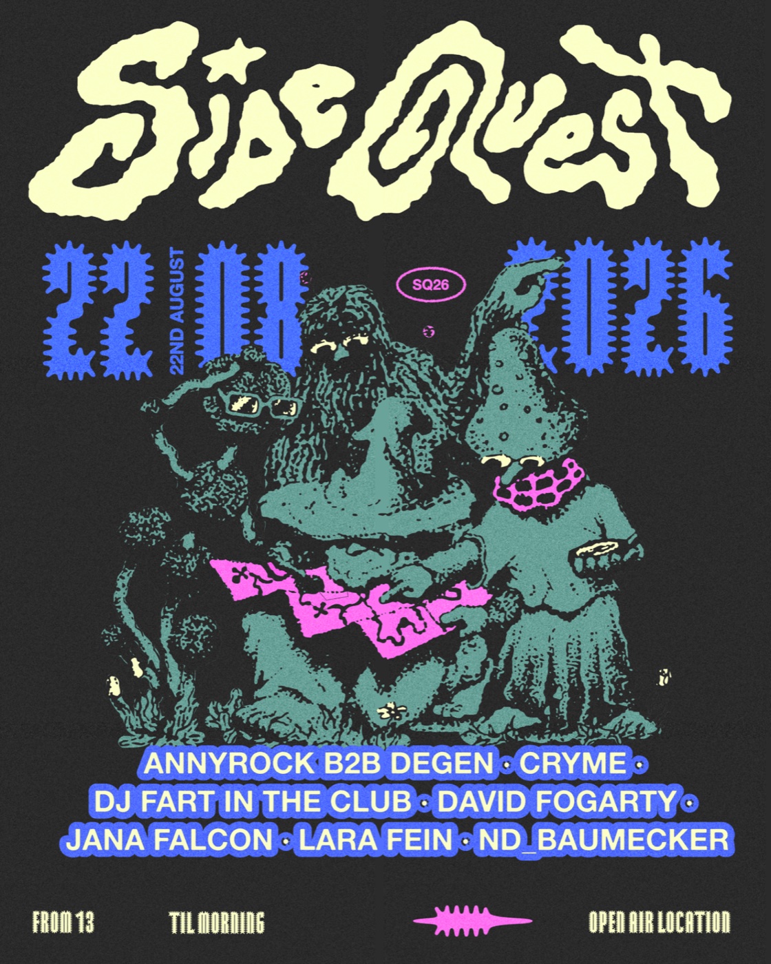 sidequest lineup